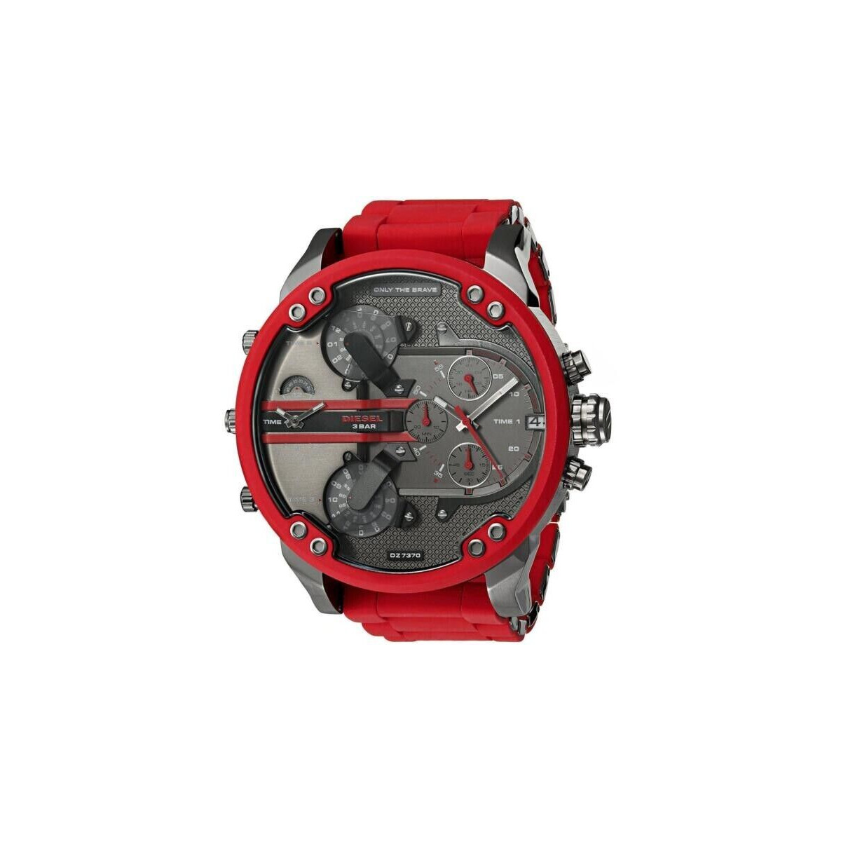 Diesel Mr DADDY 2.0 MENS CHRONOGRAPH WATCH DZ7396 RED WARRANTY RRP 409.00 Diesel Mr DADDY 2.0 MENS CHRONOGRAPH WATCH DZ7396 RED WARRANTY RRP 409.00