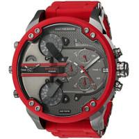 Diesel Mr DADDY 2.0 MENS CHRONOGRAPH WATCH DZ7396 RED WARRANTY  RRP 409.00