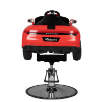 Barber chair hairdresser chair children's chair car PR red-