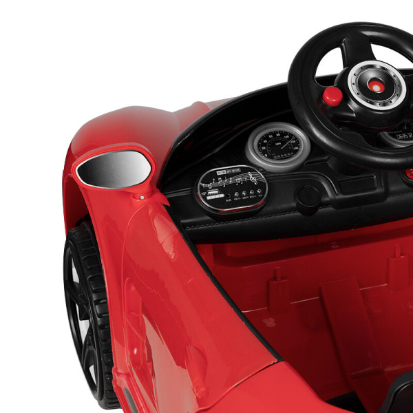 Barber chair hairdresser chair children's chair car PR red-