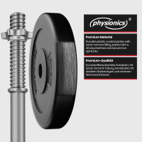 PhysicsÂ® dumbbell set 30 kg dumbbell discs dumbbell set dumbbells-