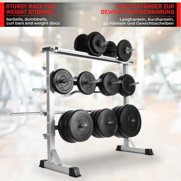Physionics Â® weight rack weight stand weight plate stand weights dumbbell-