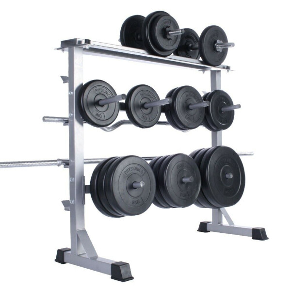 Physionics Â® weight rack weight stand weight plate stand weights dumbbell-