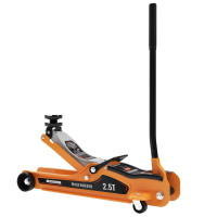 TimbertechÂ® Trolley Jack Hydraulic 2.5T Shunting Jack Car Jack with Case-