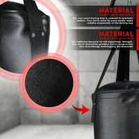 PhysicsÂ® boxing bag with pull-up bar wall mount boxing bag holder rear bar-