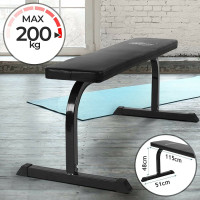 PhysicsÂ® flat bench dumbbell bench training bench fitness bench abdominal trainer-