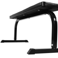 PhysicsÂ® flat bench dumbbell bench training bench fitness bench abdominal trainer-