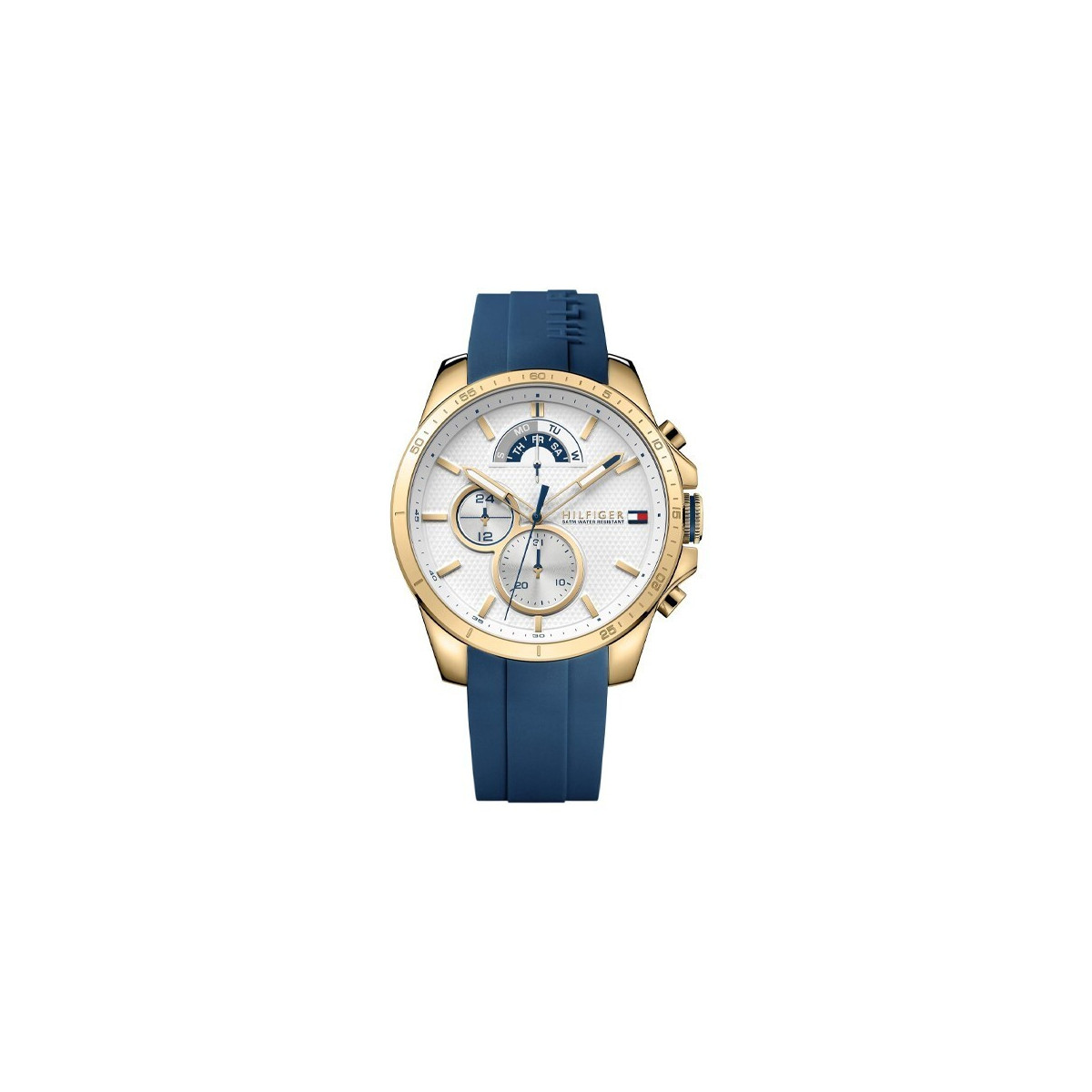 TOMMY HILFIGER MENS WATCH 1791353 BLUE - WARRANTY - RRP 229.00
