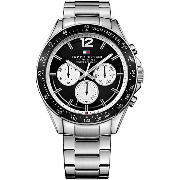 TOMMY HILFIGER LUKE MENS WATCH 1791120 SILVER - WARRANTY - RRP 199.00
