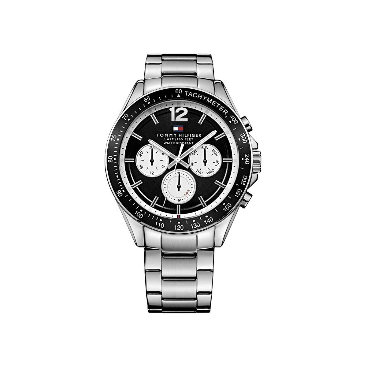 TOMMY HILFIGER LUKE MENS WATCH 1791120 SILVER - WARRANTY - RRP 199.00