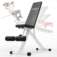 PhysicsÂ® dumbbell bench folding training bench inclined bench flat bench abdominal trainer-