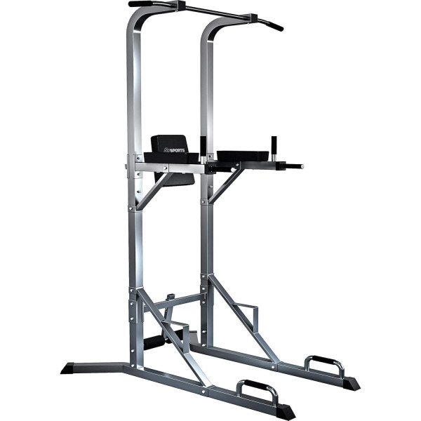 ScSPORTS Gymtower-Kraftturm, grey, approx. 115 x 217 x 110 CM
