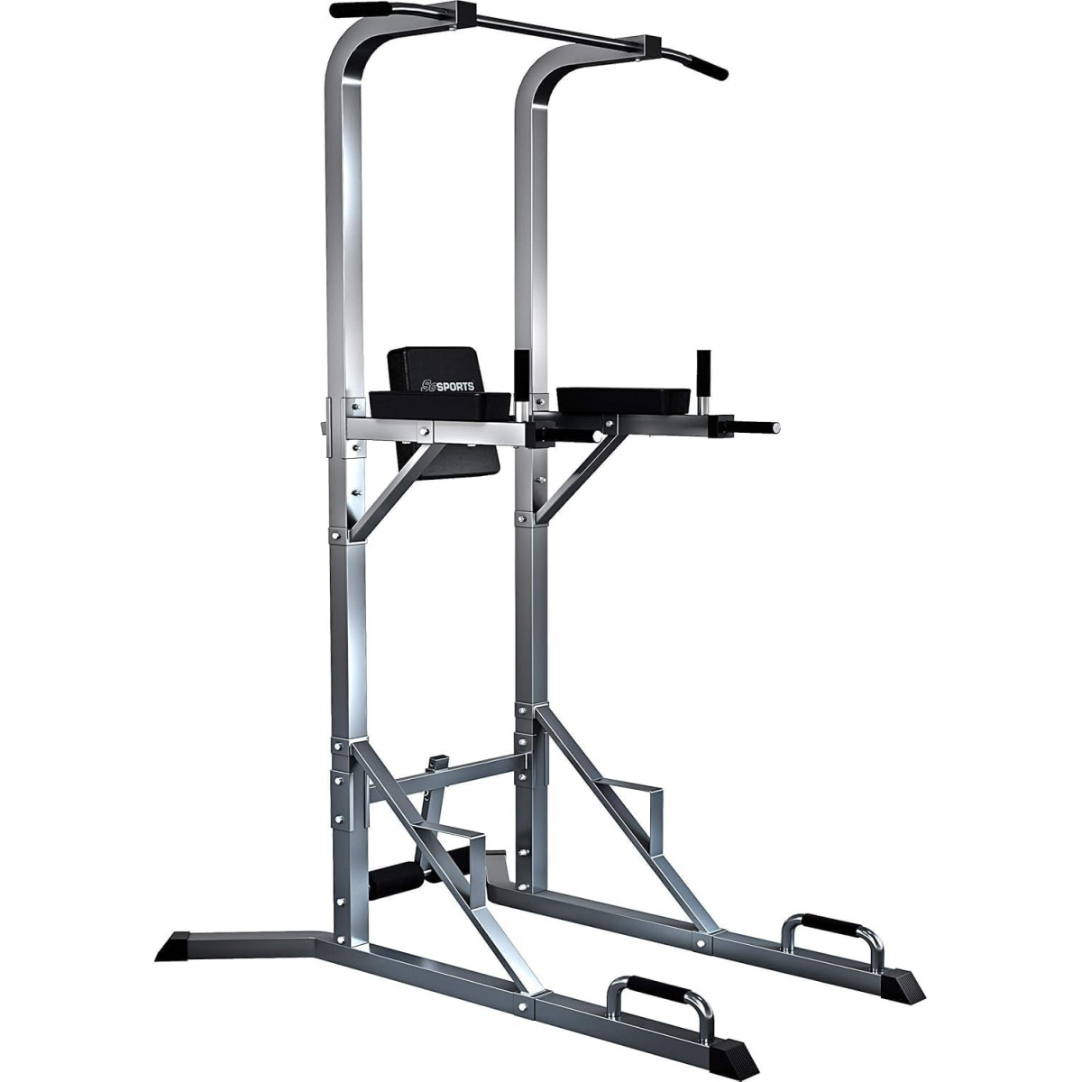 ScSPORTS Gymtower-Kraftturm, grey, approx. 115 x 217 x 110 CM