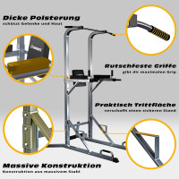 ScSPORTS Gymtower-Kraftturm, grey, approx. 115 x 217 x 110 CM