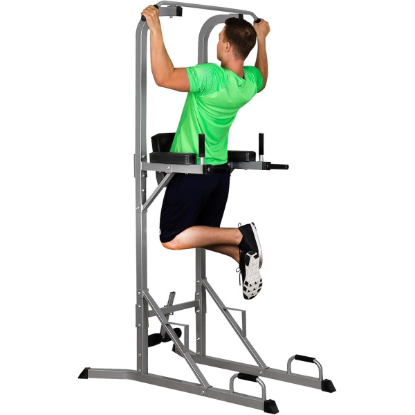 ScSPORTS Gymtower-Kraftturm, grey, approx. 115 x 217 x 110 CM