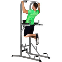 ScSPORTS Gymtower-Kraftturm, grey, approx. 115 x 217 x 110 CM