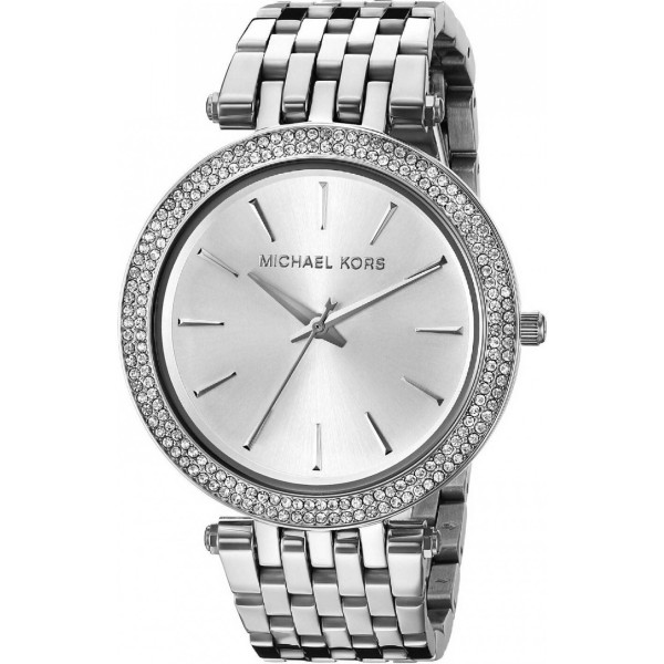 MICHAEL KORS DARCI WOMENS WATCH MK3190 SILVER - WARRANTY - RRP 259.00