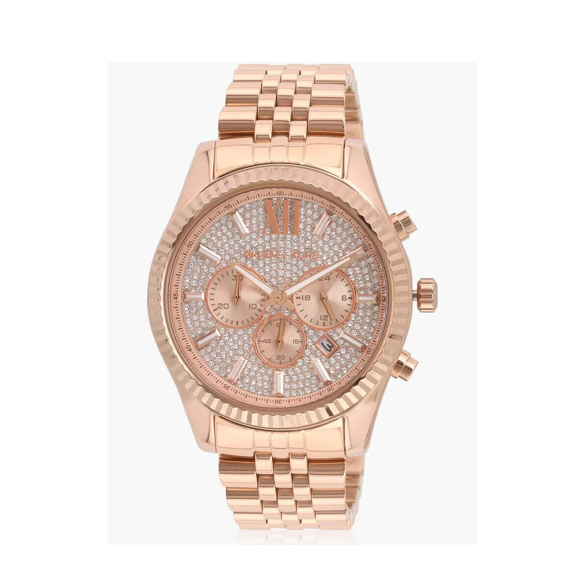 MICHAEL KORS LEXINGTON WOMENS WATCH MK8580 ROSE GOLD - WARRANTY - RRP 279.00