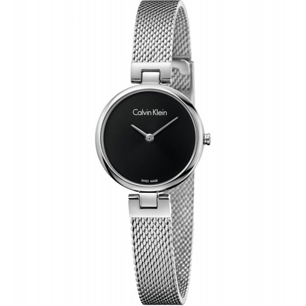 CALVIN KLEIN WOMENS CLASSIC WATCH K8G23121 BLACK DIAL - WARRANTY - RRP 239.00