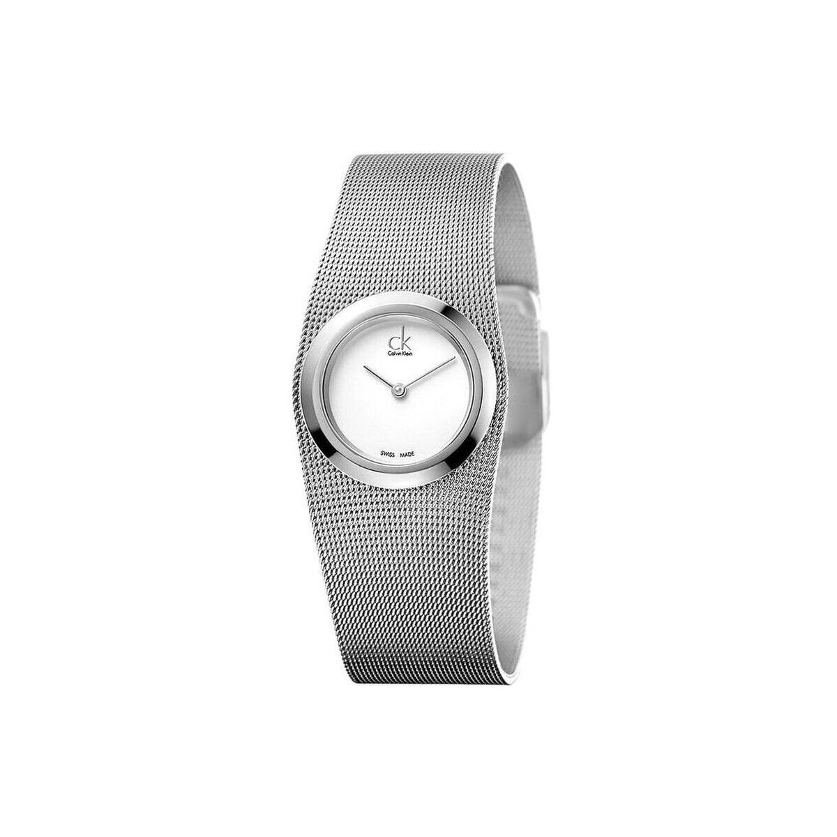 CALVIN KLEIN WOMENS CLASSIC WATCH K3T23126 WHITE DIAL - WARRANTY - RRP 199.00