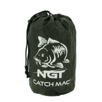 NGT Catch Mac Green Waterproof Jacket with Zip in Hood & Carry Bag ALL SIZES....