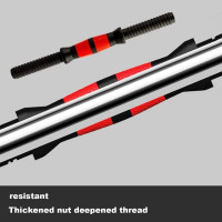 Adjustable Dumbbells With Connecting Rod Hand Weights Set for Men Women 20kg