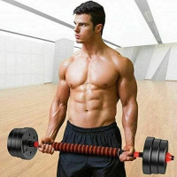 Adjustable Dumbbells With Connecting Rod Hand Weights Set for Men Women 20kg
