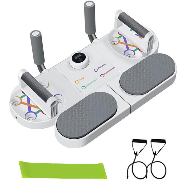 Portable Push Up Board Core Muscle Training Workout Equipment Home Gym Exercise