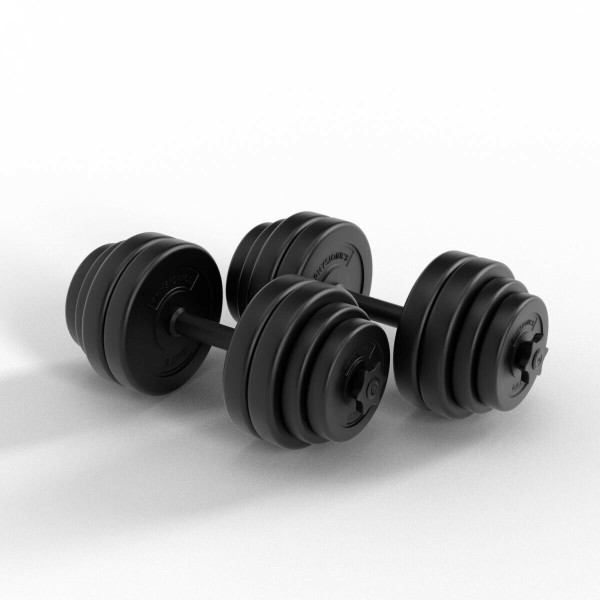 PhysicsÂ® dumbbell bench with weights folding 30 kg dumbbell set training bench-