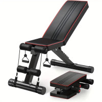 Foldable Weight Bench Strength Training Adjustable Full Body Gym Workout Incline