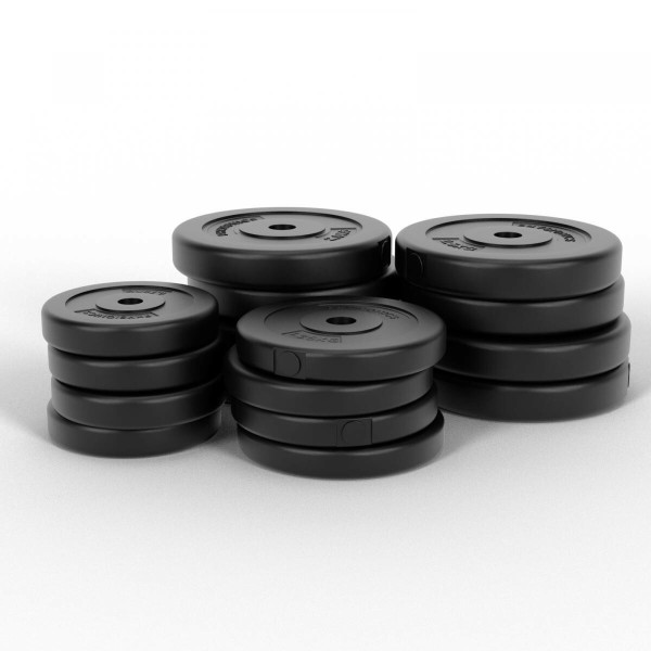 PhysicsÂ® dumbbell bench with weights folding 30 kg dumbbell set training bench-