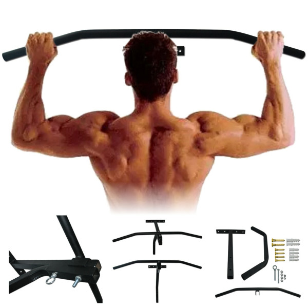 Doorway Pull up Chin Up Bar Upper Gym Fitness Home Training Strength