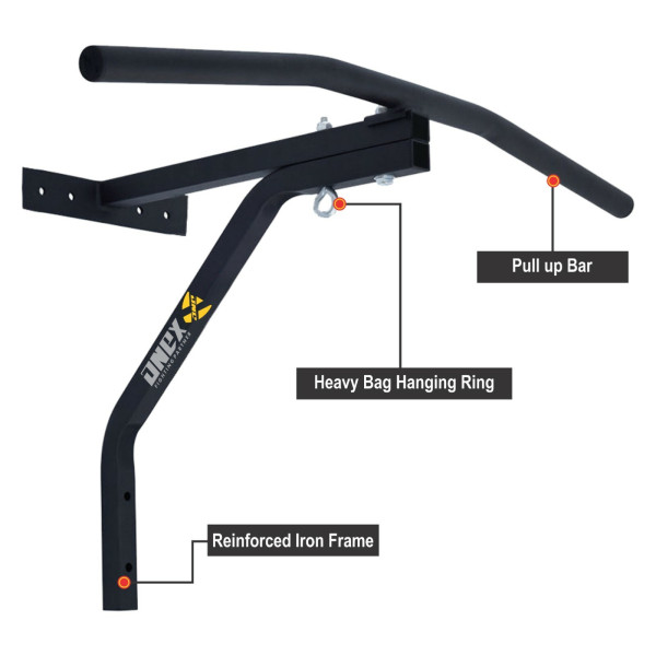Doorway Pull up Chin Up Bar Upper Gym Fitness Home Training Strength