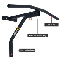 Doorway Pull up Chin Up Bar Upper Gym Fitness Home Training Strength