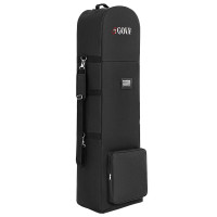 Portable Padded Golf Case Bag Holiday Flight Travel Golf Clubs Carrier w/Wheels-