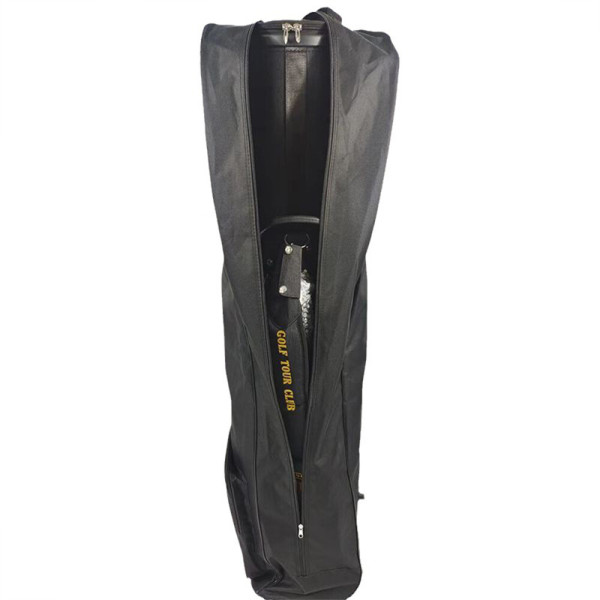 Portable Padded Golf Case Bag Holiday Flight Travel Golf Clubs Carrier w/Wheels-