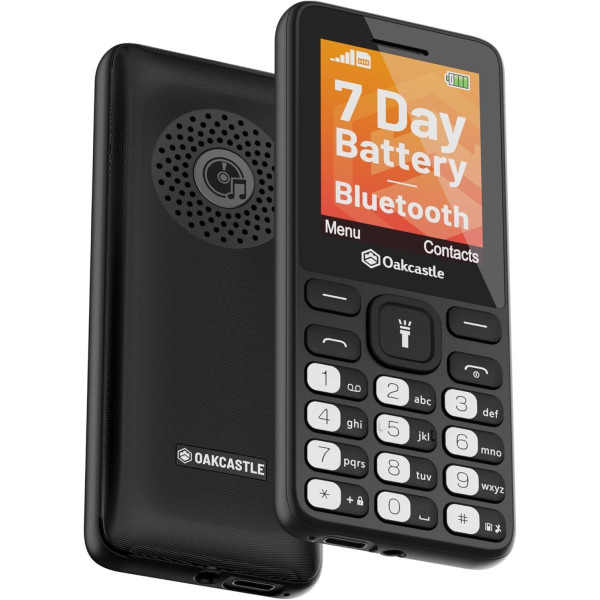 Oakcastle SIM free Unlocked Mobile Phone | Bluetooth | F101 | Brand New