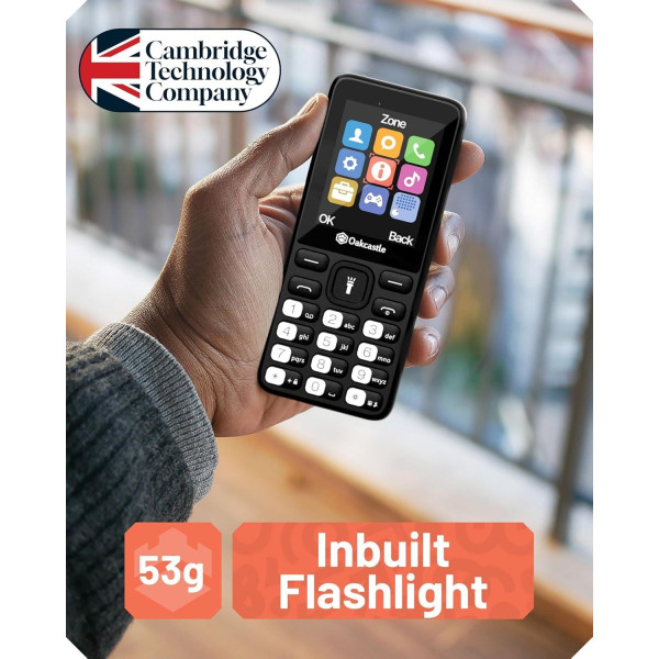 Oakcastle SIM free Unlocked Mobile Phone | Bluetooth | F101 | Brand New
