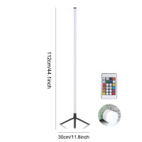 Floor RGB LED Lamp Corner Light Standing Mood Remote Colour Changing Lamp