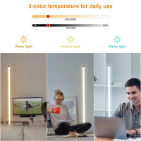 Floor RGB LED Lamp Corner Light Standing Mood Remote Colour Changing Lamp