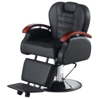 Barber Chair Salon Reclining Beauty Tattoo Shaving Hydraulic Heavy Duty Chairs