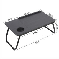 Folding Laptop Table Stand Bed Tray Sofa Lap Portable Computer Desk Breakfast UK