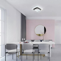 Modern LED Ceiling Light Square Panel Down Lights Bathroom Kitchen Bedroom Lamp