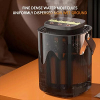 3L Large Capacity LED Air Purifier Quiet Aroma Diffuser Humidifier Mist Atomizer