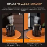 3L Large Capacity LED Air Purifier Quiet Aroma Diffuser Humidifier Mist Atomizer