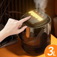 3L Large Capacity LED Air Purifier Quiet Aroma Diffuser Humidifier Mist Atomizer