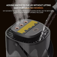 3L Large Capacity LED Air Purifier Quiet Aroma Diffuser Humidifier Mist Atomizer