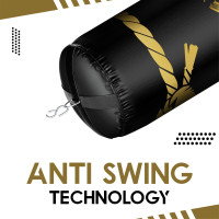 Punch Bag 5ft Heavy duty Filled hanging Boxing Set Kickboxing MMA suspended bag