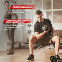 PhysicsÂ® dumbbell bench training bench tilt bench bench bench bench presses +30 kg dumbbell set-