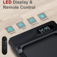 Walking Pad Treadmill Hinsinc Home Under Desk Treadmill with Incline & Remote